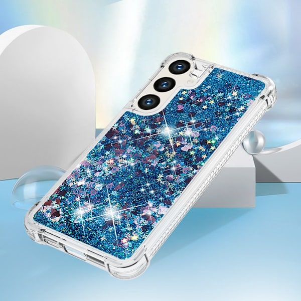Mobilskal för Samsung Galaxy S26 Plus TPU Glitter Shockproof - Blå