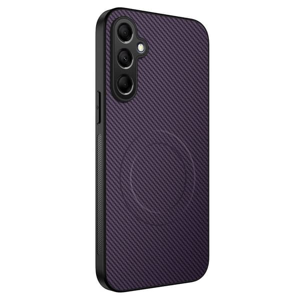 WANLONFENG Mobilskal för Samsung Galaxy S26 Plus Magnetiskt PC + TPU - Lila
