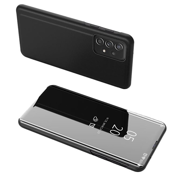 Galaxy A33 5G Fodral Clear View Flip - Svart Svart