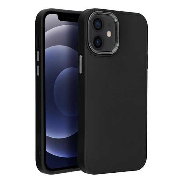 Mobilskal till iPhone 12 Mini Frame - Svart Svart