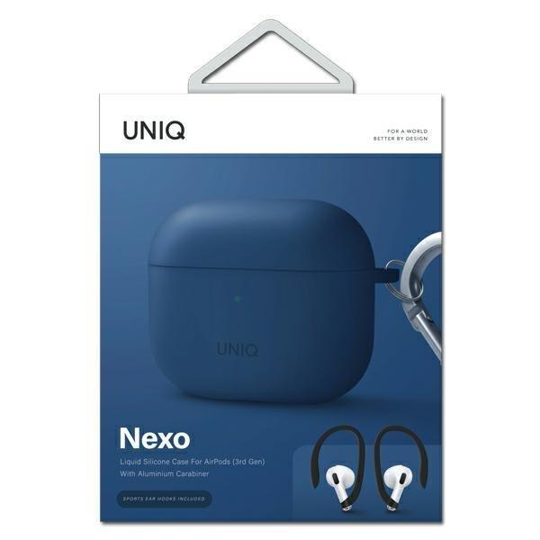 UNIQ Nexo Silikone Cover Airpods 3 Gen - Blå