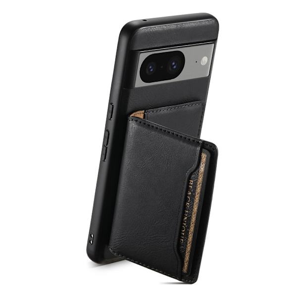 DENIOR Google Pixel 8 Plånboksfodral Konstläder Svart