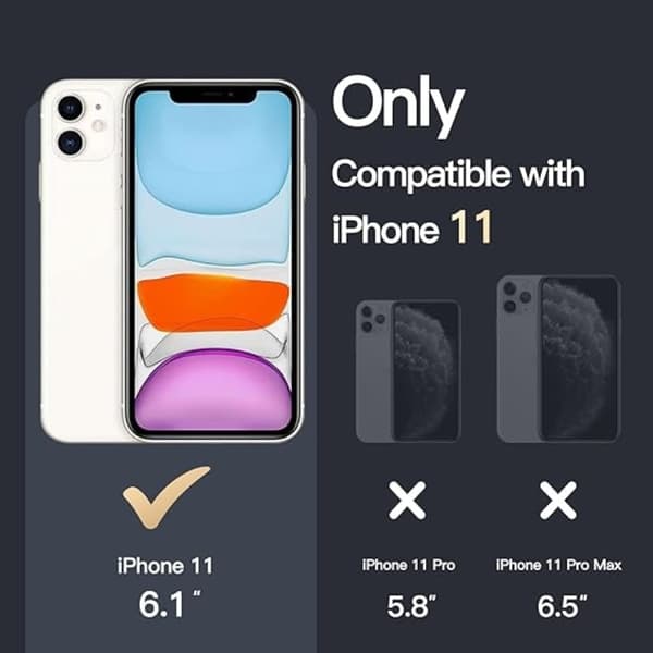Telefontaske til iPhone 11 Magsafe - Gennemsigtig Transparent