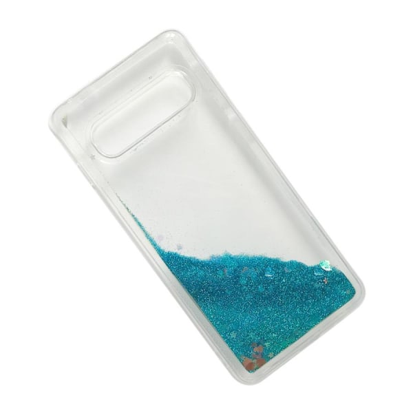 Glitter Cover til Samsung Galaxy S10 Plus - Blå Blue