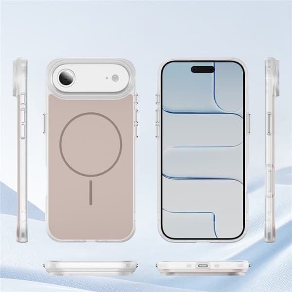 Mobilskal till iPhone Air MagSafe Skin Touch TPU PC - Guld Guld
