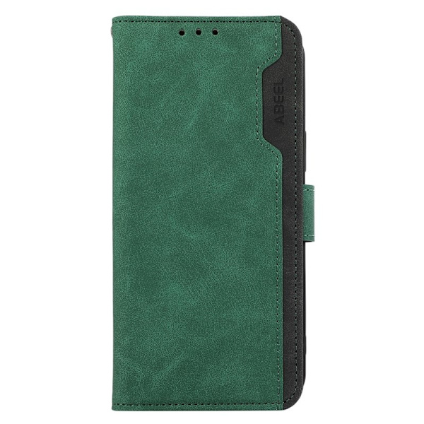 ABEEL iPhone 16 Plus Plånboksfodral RFID-Skydd Grön