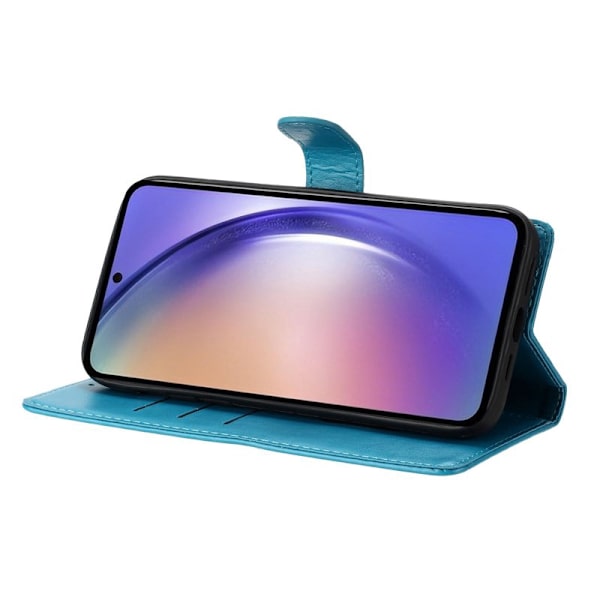 Plånboksfodral för Samsung Galaxy S26 Plus Konstläder - Blå