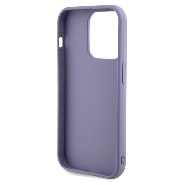 Guess Mobilskal till iPhone 13 Pro /13 MagSafe Sequin Script Metal - Lila