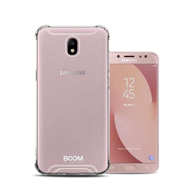 Boom Shockproof Skal till Samsung Galaxy J7 (2017) (NR) Transparent