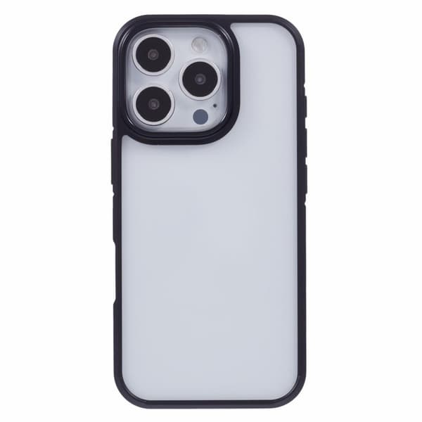 X-LEVEL Mobilskal till iPhone 16 Pro Max Akryl+Silikon Svart