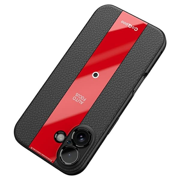 Q.COO Mobilskal till iPhone 17 Acrylic Shockproof - Röd Röd