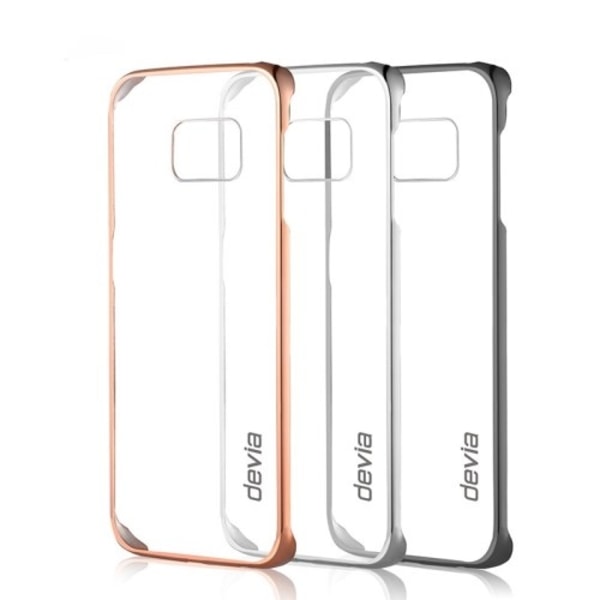 Devia Glimmer BaksideSkal till Samsung Galaxy S6 Edge - Silver Silver