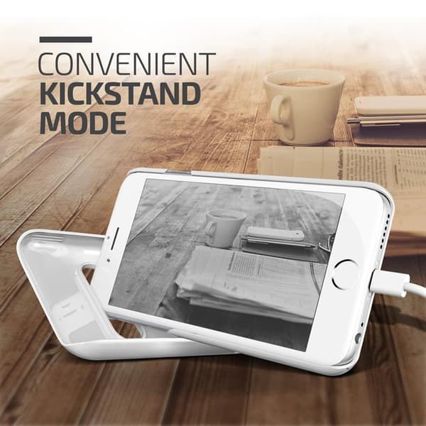 Verus Slim Slide-etui til Apple iPhone 6/6S - Hvid White