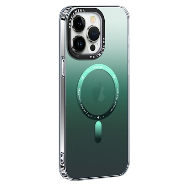 Mobilskal till iPhone 14 Pro Max Magsafe Gradient - Grön Grön