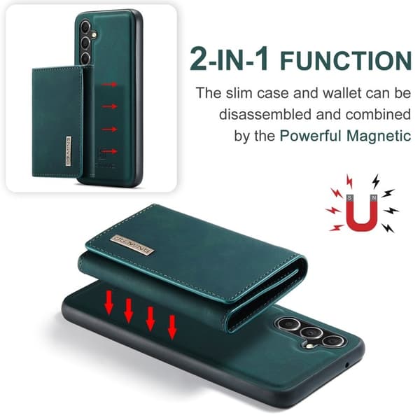DG.MING M1 Series Mobilskal till Samsung Galaxy A36 5G Kickstand Grön