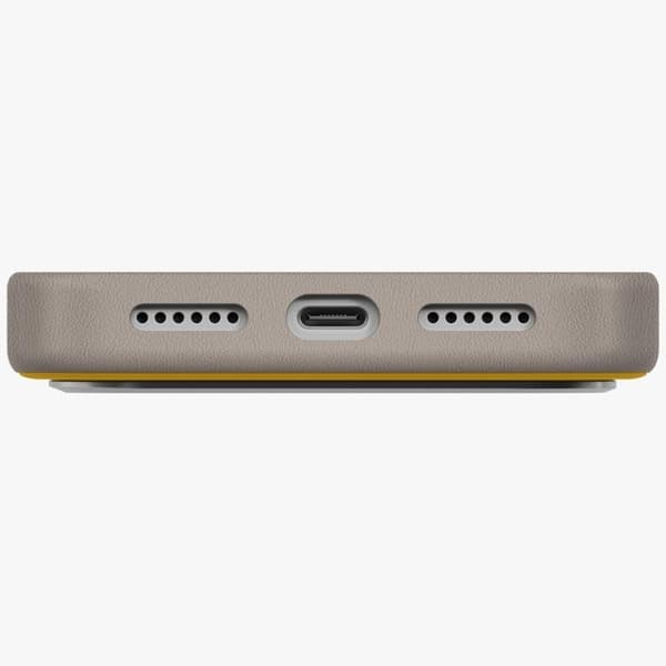 UNIQ Telefontaske til iPhone 17 Pro Max MagSafe Lyden DS - Gul/Grå Gul