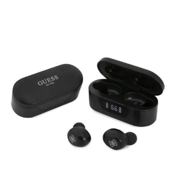 Guess TWS Bluetooth Trådlösa Hörlurar - Svart