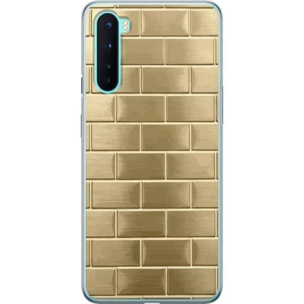 Mobilskal till OnePlus Nord med Gyllene Murstenar