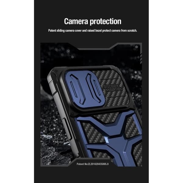 Nillkin iPhone 14 Pro Max Skal Adventurer Pro - Blå Blå