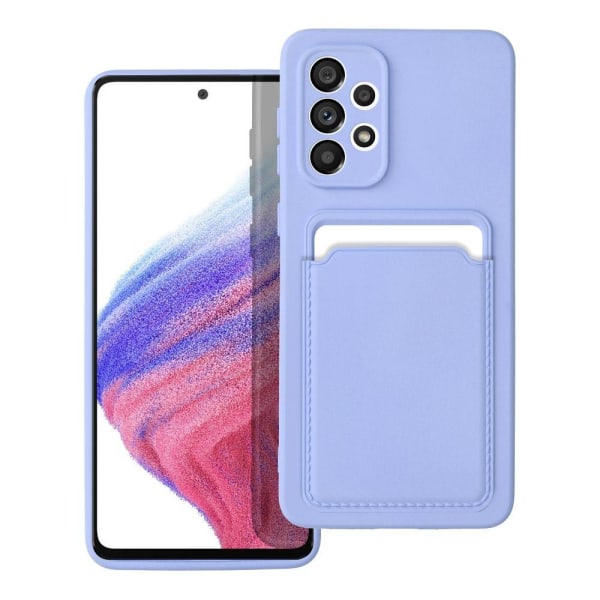 Galaxy A33 5G Cover Forcell Kortholder Violet