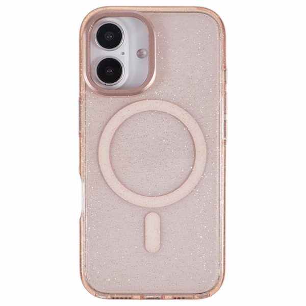 KIGC Mobilskal till iPhone 16 MagSafe Epoxy Kickstand - Guld