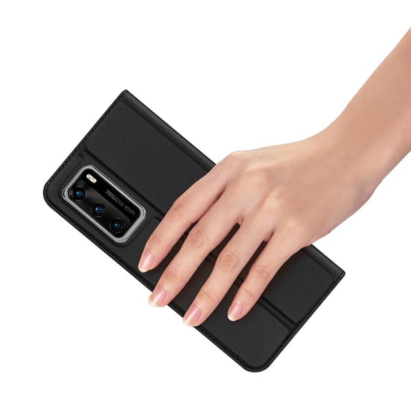 Dux Ducis Skin X Pungeetui Huawei P40 - Sort Black