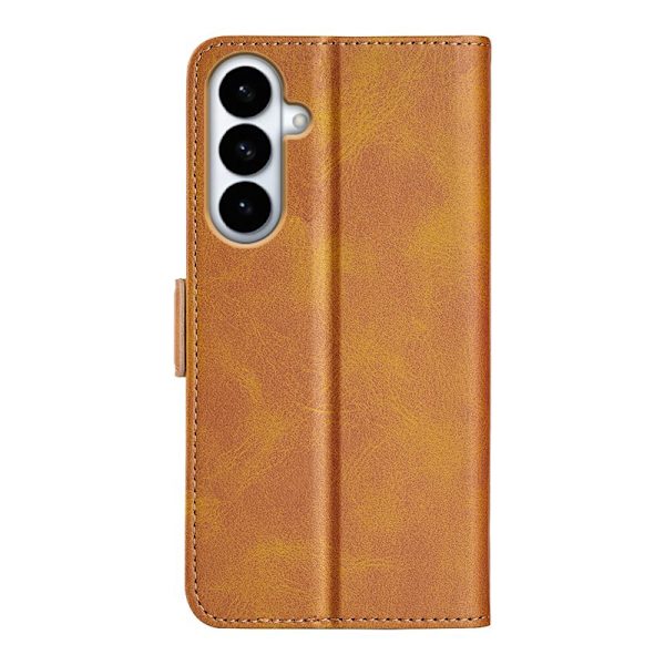 Plånboksfodral för Samsung Galaxy S26 Plus Konstläder - Gul