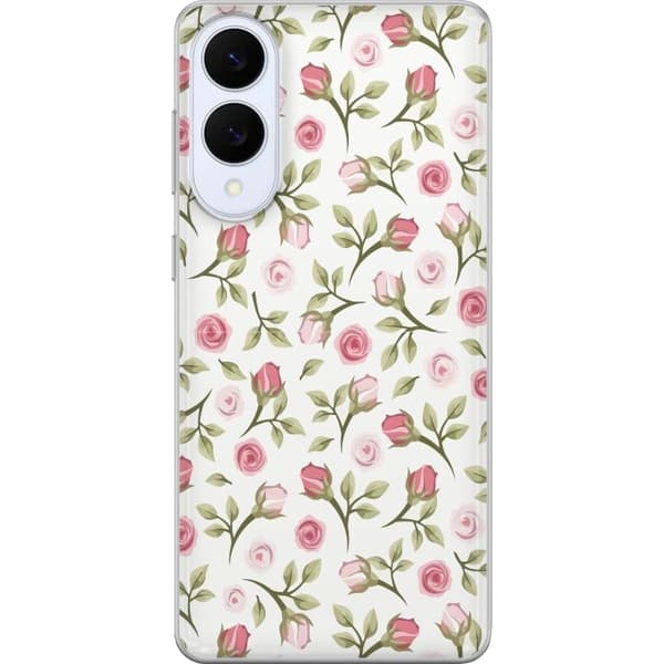 Telefontaske til Samsung Galaxy S25 Edge med blomster