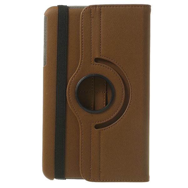 Denim Rotating Plånboksfodral till Samsung Galaxy Tab 4 8.0 (Bru