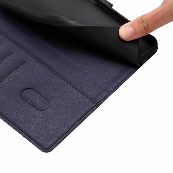 Plånboksfodral för Samsung Galaxy S26 Plus Ställfunktion Konstläder - Blå