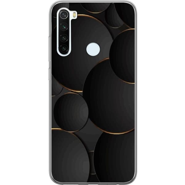 Telefontaske til Xiaomi Redmi Note 8 med luksus cirkler