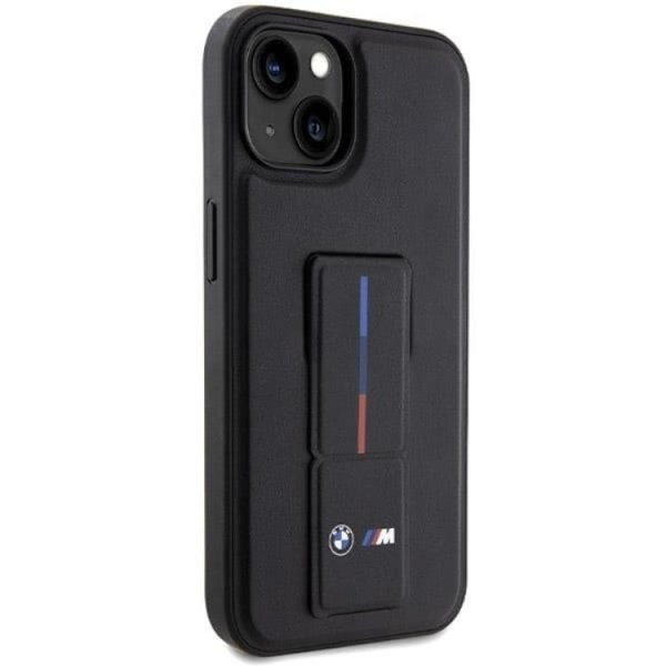 BMW iPhone 15/14/13 Mobilskal Grip Hot Stamp - Sort Black