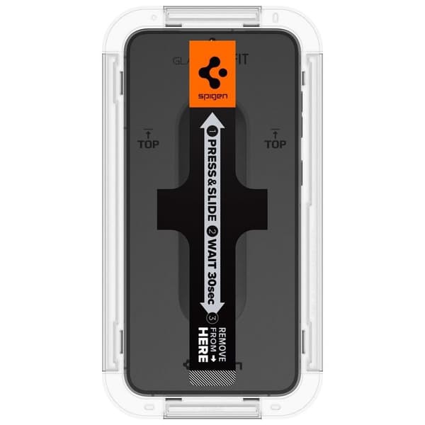 Spigen GLAS.TR „EZ FIT“ 2-pak til Samsung S23 gennemsigtig Transparent