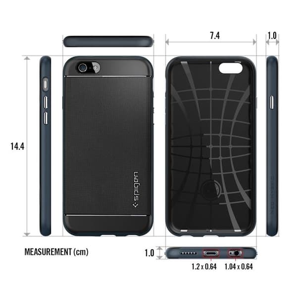 SPIGEN Neo Hybrid Skal till Apple iPhone 6(S) Plus (Gul) Gul