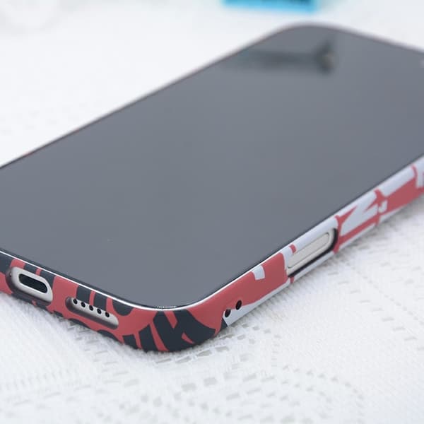 Mobilskal till iPhone 17 Pro Max MagSafe Carbon Fiber - Gul Orm Gul