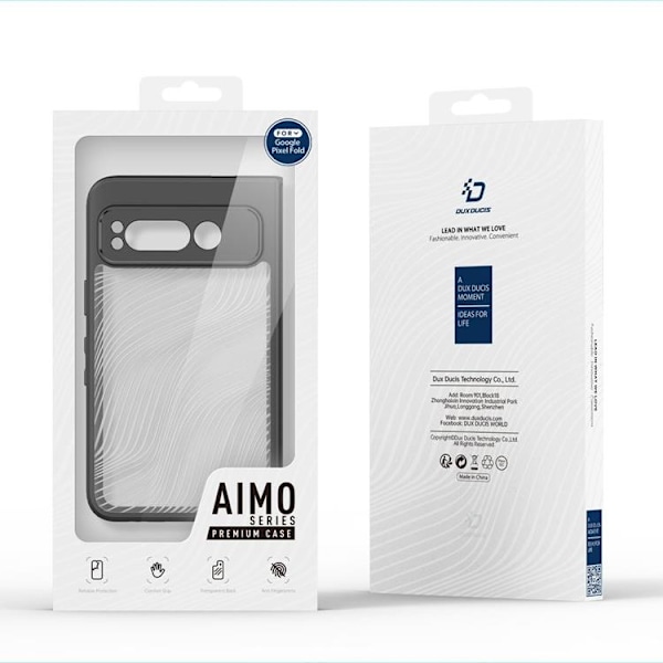 Dux Ducis Google Pixel Fold Mobilskal Aimo Armored - Svart Svart