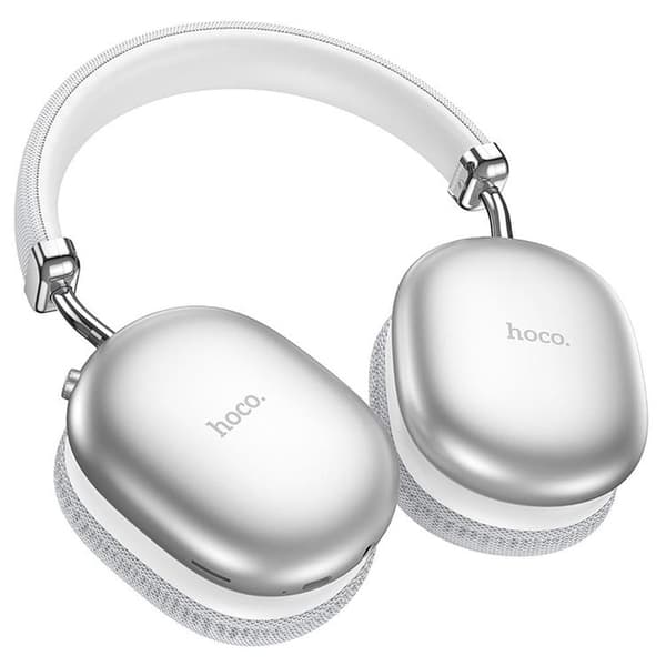 Hoco Bluetooth On-Ear Hovedtelefoner Max - Sølv Silver