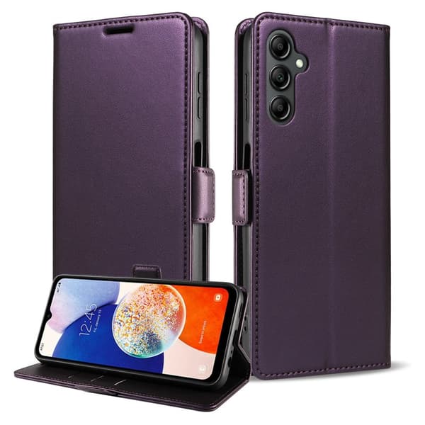 Plånboksfodral för Samsung Galaxy S26 Plus Magnetiskt RFID - Lila