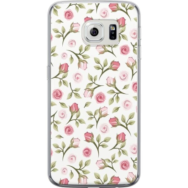 Mobilskal till Samsung Galaxy S6 edge med Blommigt
