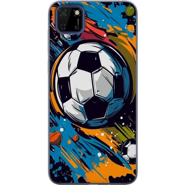 Mobilskal till Huawei Y5p med Fotbollar