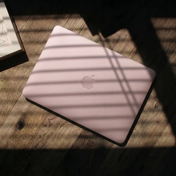 Tech-Protect Fodral För Macbook Neo 13 Soft Shell - Matte Blush Rosa