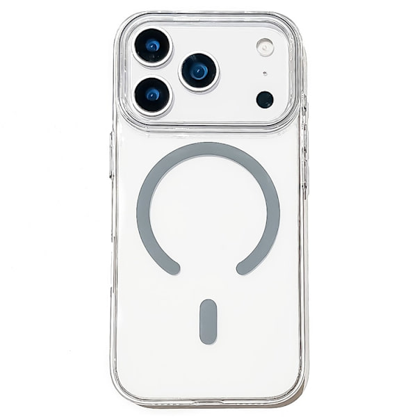 Mobilskal till iPhone 17 Pro Max MagSafe TPU + PC - Grå Grå