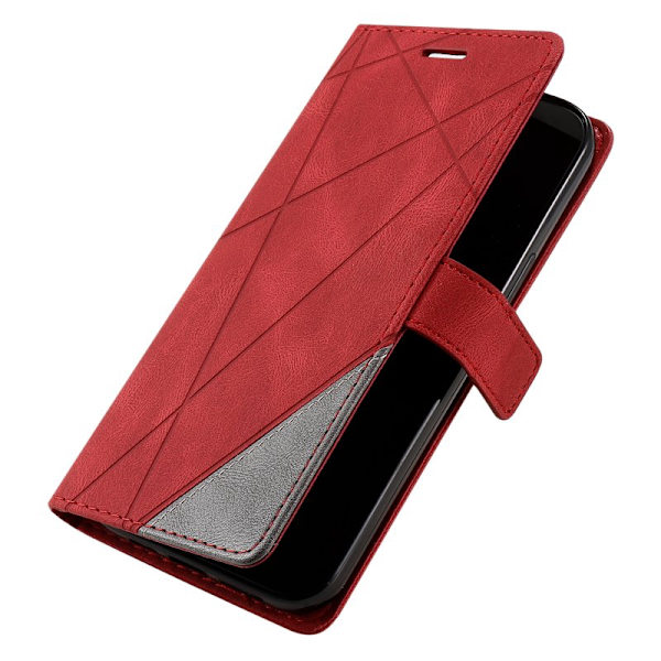 Plånboksfodral för Samsung Galaxy S26 Plus Konstläder - Röd