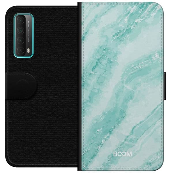 Plånboksfodral till Huawei P smart 2021 med Mint Marble