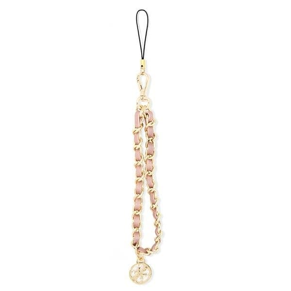 Guess Telefonrem Kæde Metal 4G Charm - Lyserød Rosa