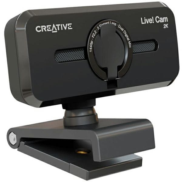 Creative Webbkamera QHD Sync V3 2K - Svart Svart