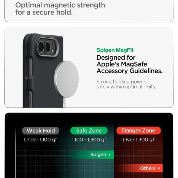 Spigen Mobilskal För iPhone Duo Magsafe Nano Pop Hybrid - Svart