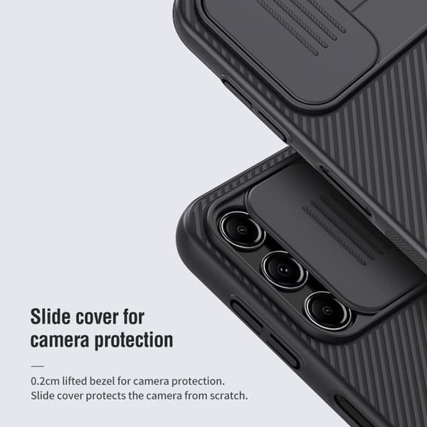 NILLKIN CamShield Mobilskal för Samsung Galaxy A14 5G - Blå