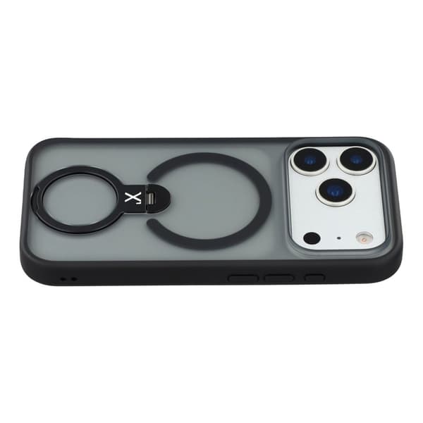 X-LEVEL Mobilskal till iPhone 17 Pro med Kickstand Anti Drop Svart