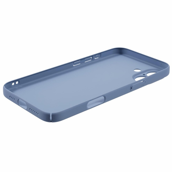 Mobilskal till iPhone 16 Plus Skin-Touch Rubberized PC - Lavendelgrå Grå